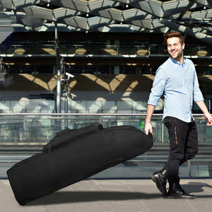 WOLT Golf Travel Bag with Anti-Impact Support System - Soft Padded Golf Travel Case for Airlines, Golf Travel Cover with Wheels