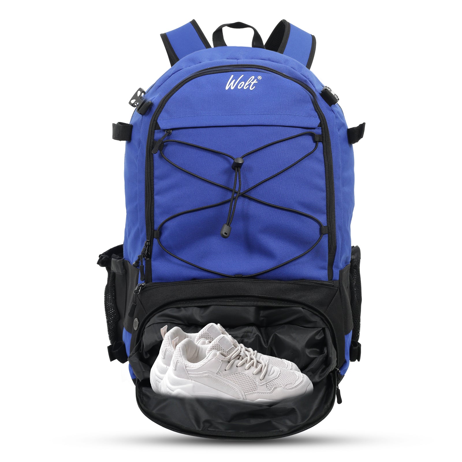 WOLT Lacrosse Bag-Lacrosse Backpack with Two Sticks Holder-Large Field Hockey Bag Holds All Sport Gears