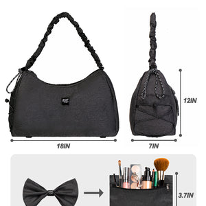WOLT Gym Bag For Women, Yoga Mat Bag with Shoes Compartment, Wet Pocket and Water Bottle Pocket