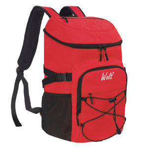 WOLT Cooler Backpack,24 Cans Insulated Backpack Cooler Leakproof,Lightweight Soft Cooler Bag,Camping Cooler,Large Capacity Beach Cooler,Waterproof Travel Cooler Lunch Backpack for Hiking