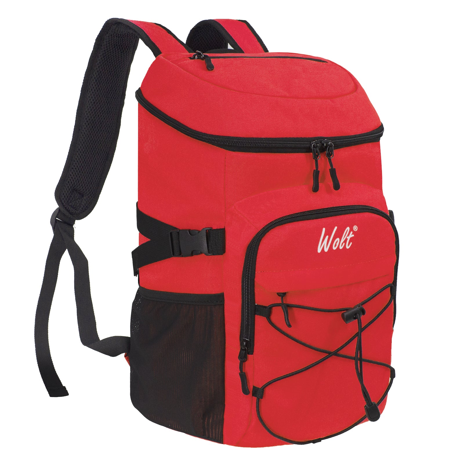 WOLT Cooler Backpack,24 Cans Insulated Backpack Cooler Leakproof,Lightweight Soft Cooler Bag,Camping Cooler,Large Capacity Beach Cooler,Waterproof Travel Cooler Lunch Backpack for Hiking