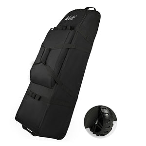 WOLT Golf Travel Bag with Anti-Impact Support System - Soft Padded Golf Travel Case for Airlines, Golf Travel Cover with Wheels