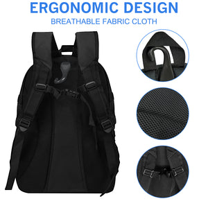 WOLT Lacrosse Bag-Lacrosse Backpack with Two Sticks Holder-Large Field Hockey Bag Holds All Sport Gears