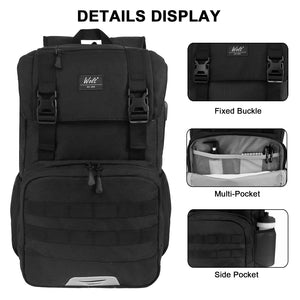 WOLT Laptop Backpack with USB Charging Port Fits Up to 17 Inch Laptop, College Backpack for Men Women, Computer Business Bookbag