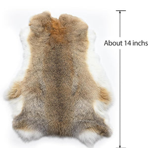 Craft Rabbit Skin Fur Pelt – Ethically Sourced, 12