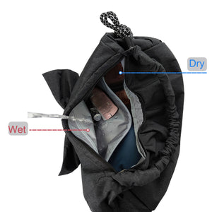 WOLT Gym Bag For Women, Yoga Mat Bag with Shoes Compartment, Wet Pocket and Water Bottle Pocket