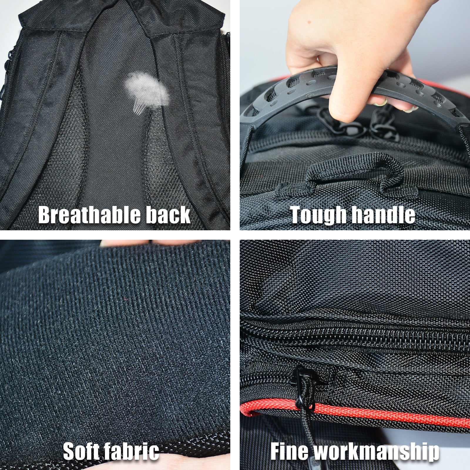 WOLT Professional Equestrian Backpack for Horse Riding, Equipment Pack Bag with Helmet Holder and Multiple Compartments