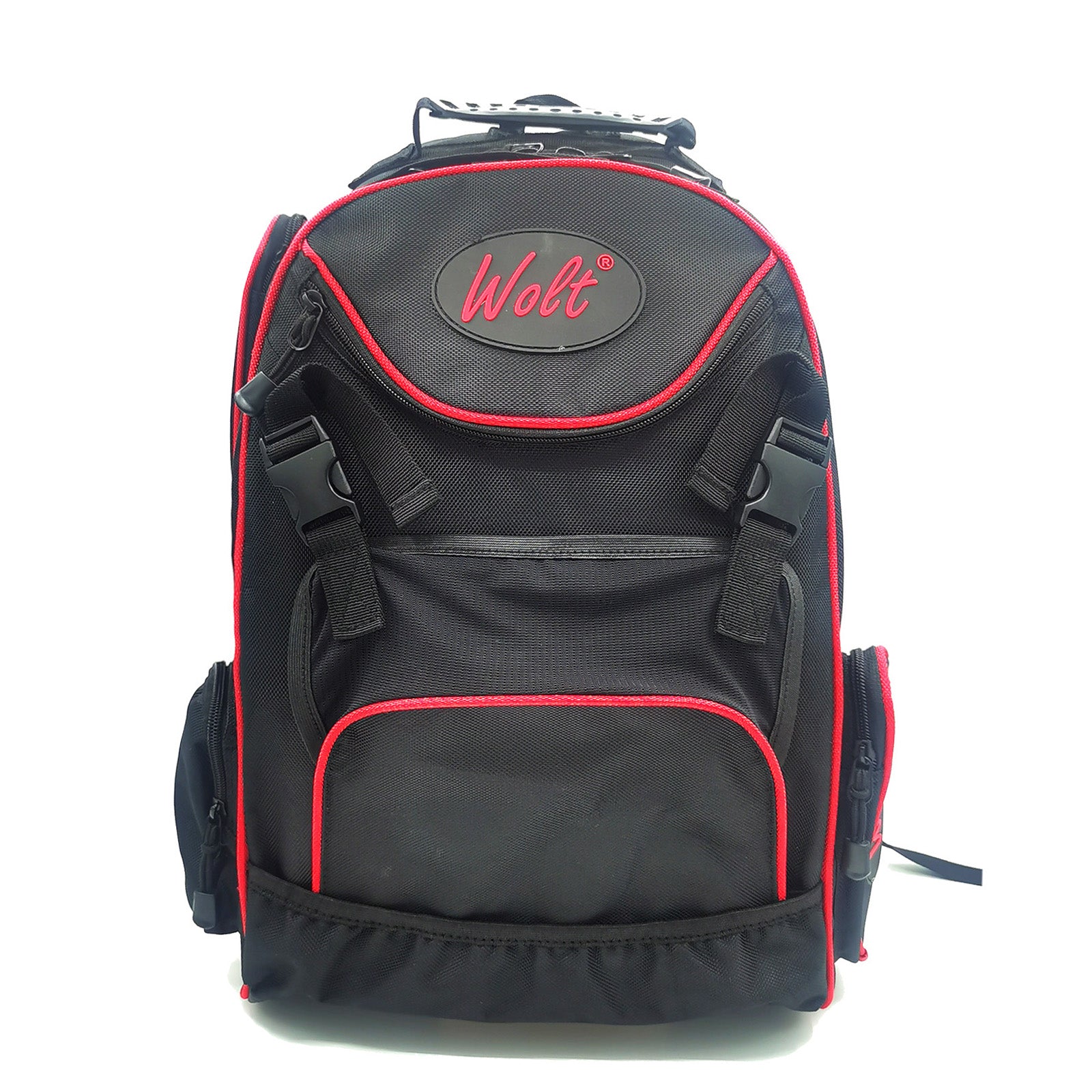 WOLT Professional Equestrian Backpack for Horse Riding, Equipment Pack Bag with Helmet Holder and Multiple Compartments