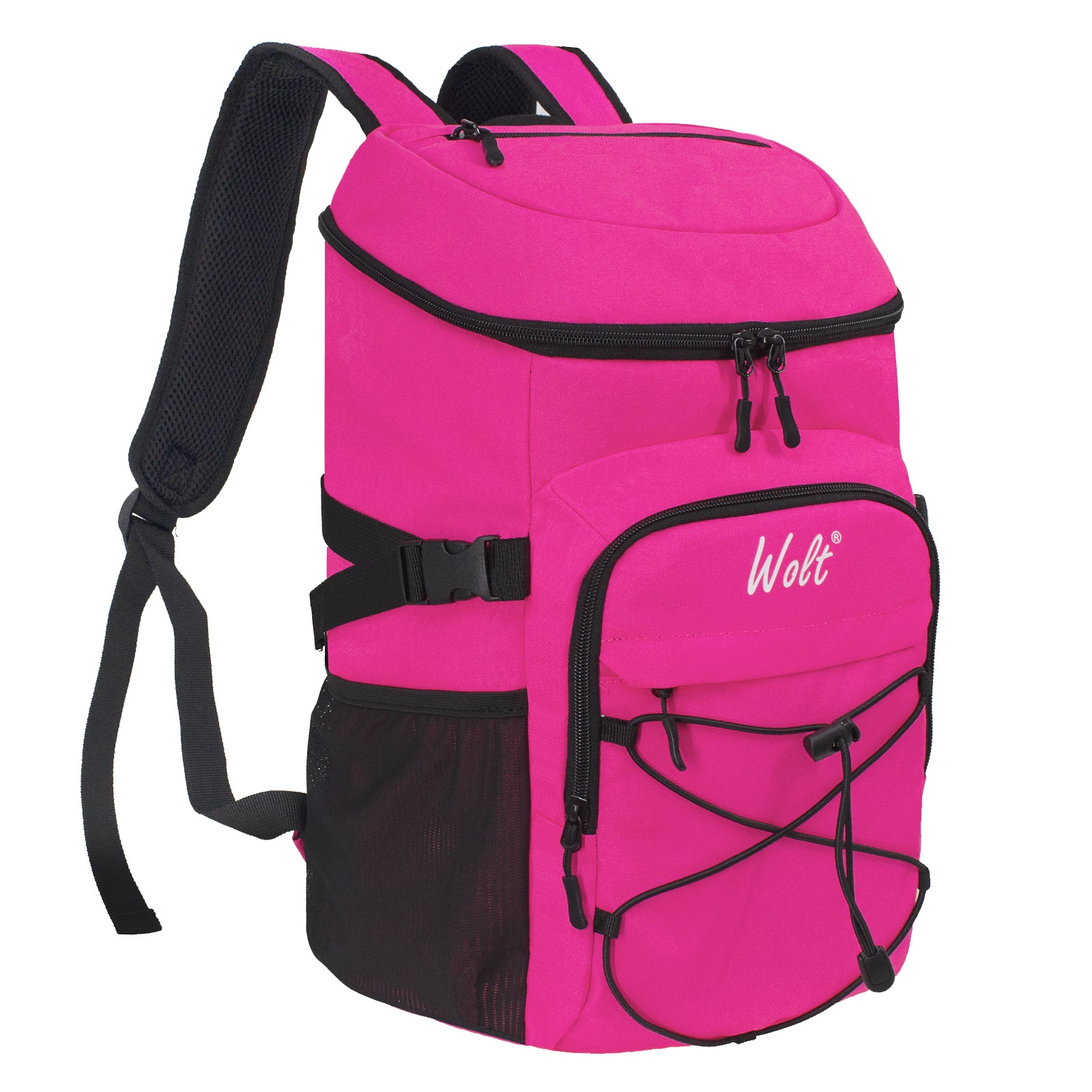 WOLT Cooler Backpack,24 Cans Insulated Backpack Cooler Leakproof,Lightweight Soft Cooler Bag,Camping Cooler,Large Capacity Beach Cooler,Waterproof Travel Cooler Lunch Backpack for Hiking