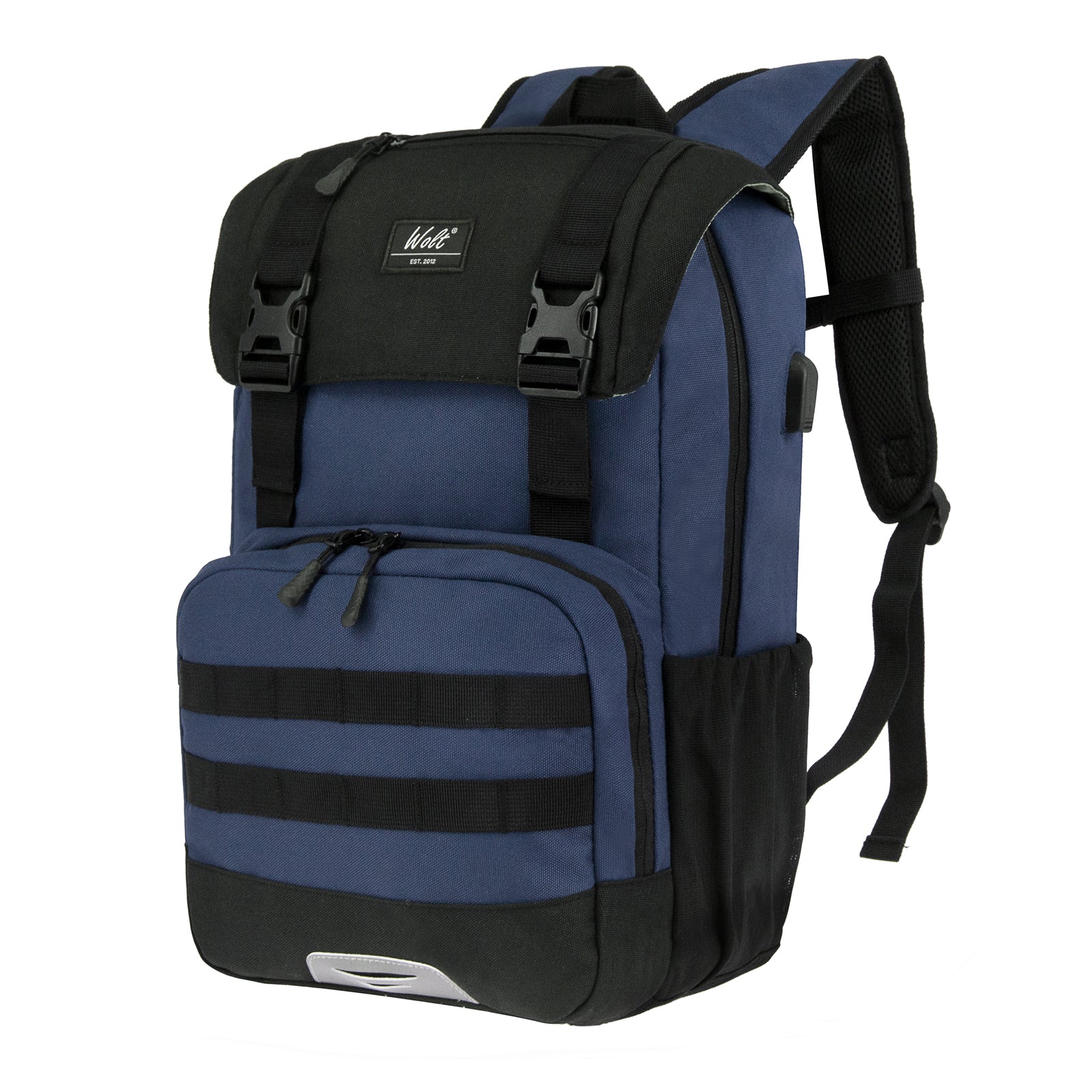 WOLT Laptop Backpack with USB Charging Port Fits Up to 17 Inch Laptop, College Backpack for Men Women, Computer Business Bookbag