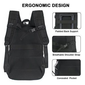 WOLT Laptop Backpack with USB Charging Port Fits Up to 17 Inch Laptop, College Backpack for Men Women, Computer Business Bookbag